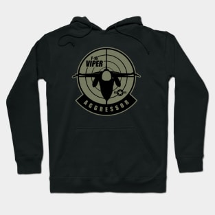 F-16 Aggressor Patch Hoodie